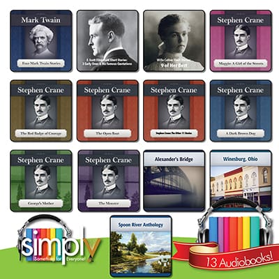 American Short Stories & Novels Audiobook Collection Bundle