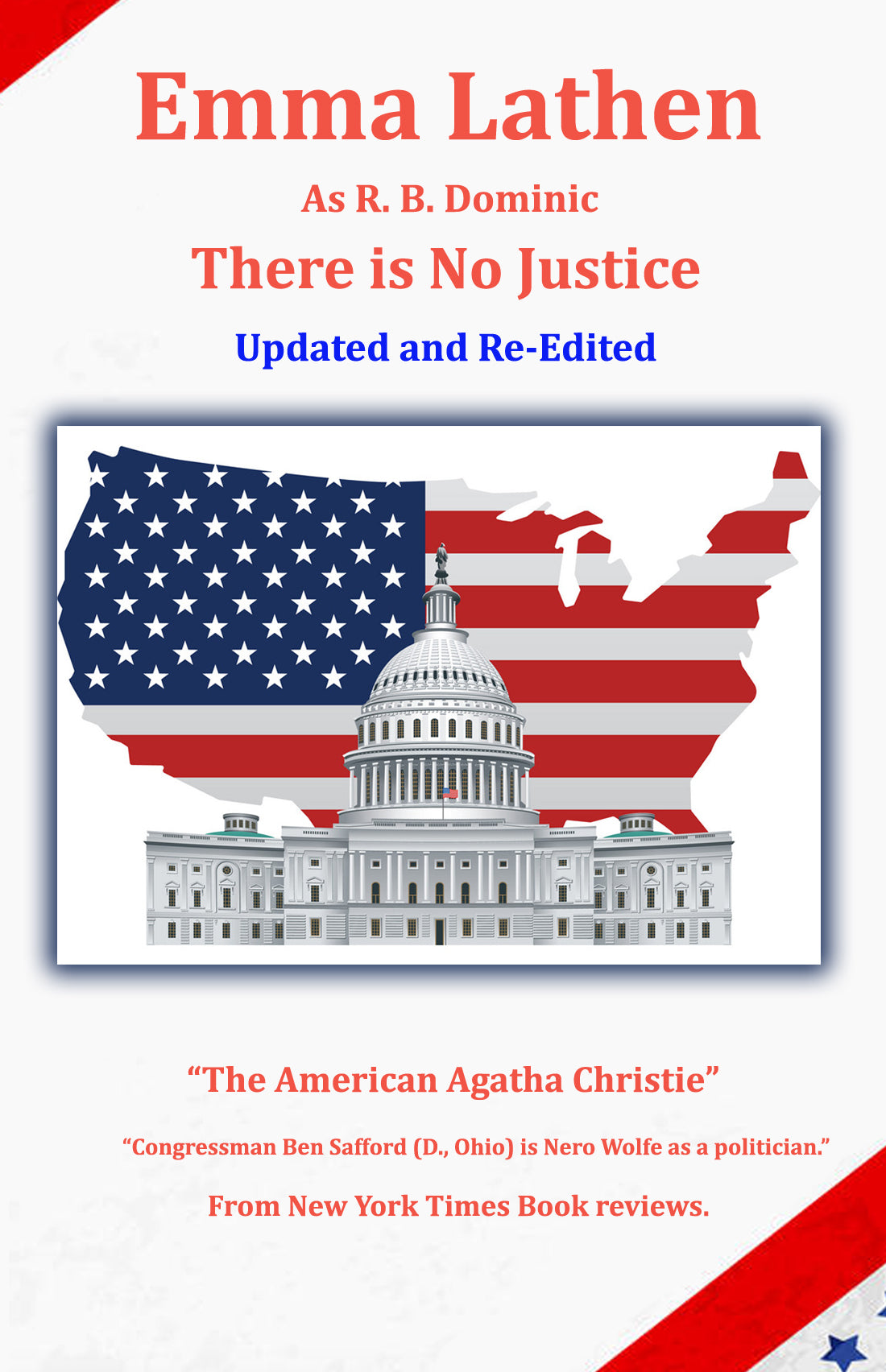 There is No Justice 4th Emma Lathen R B Dominic Political Murder Mystery - ebook