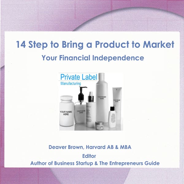 14 Steps to Bring a Product to Market - ebook