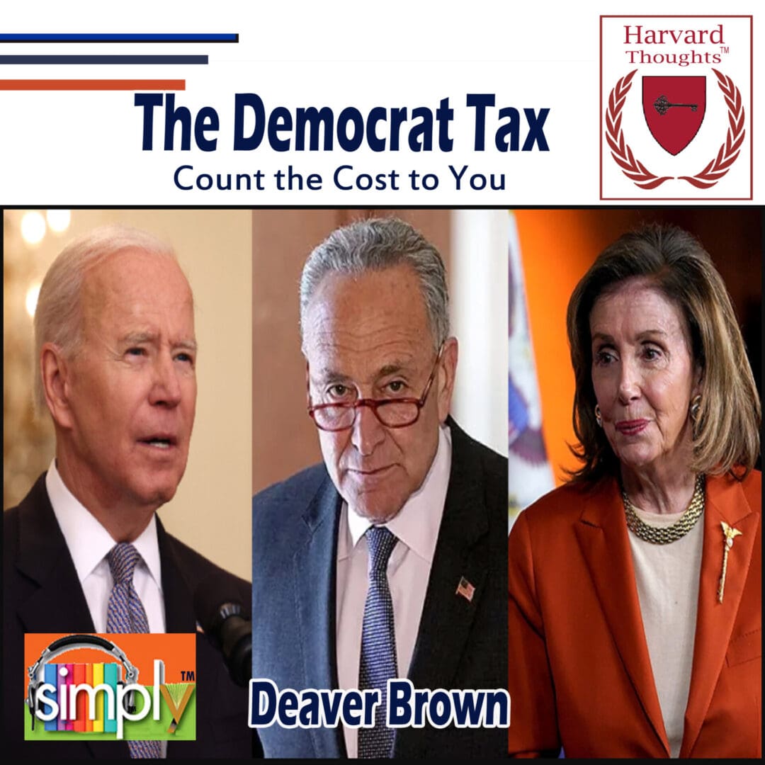 The Democrat Tax. Count the Cost to You