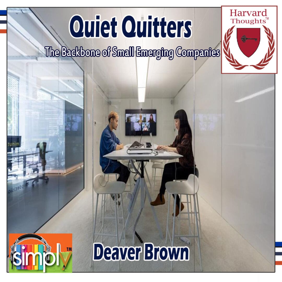 Quiet Quitters The Backbone of Companies - ebook