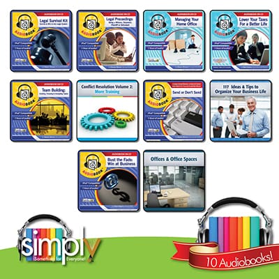 Business & Personal Tools Audiobook 10 Title Collection Bundle