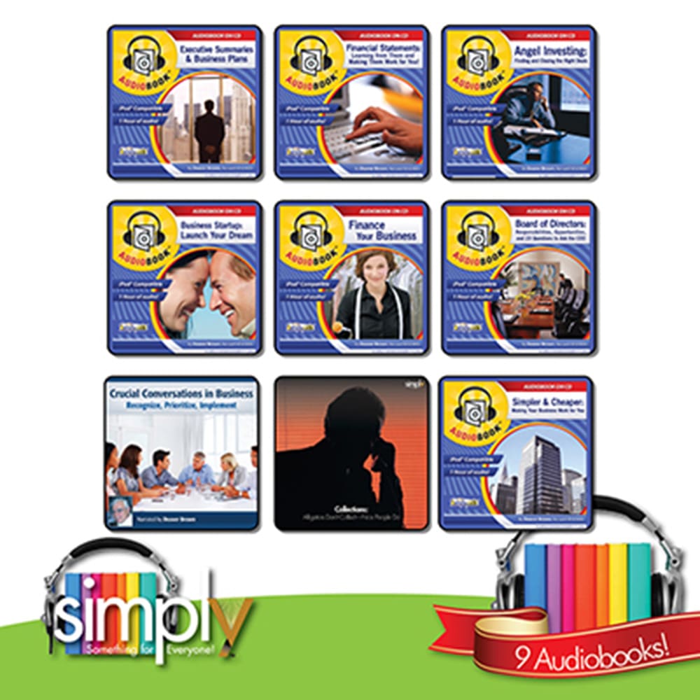 Business Plan & Executive Summary Audiobook 9 Title Collection Bundle