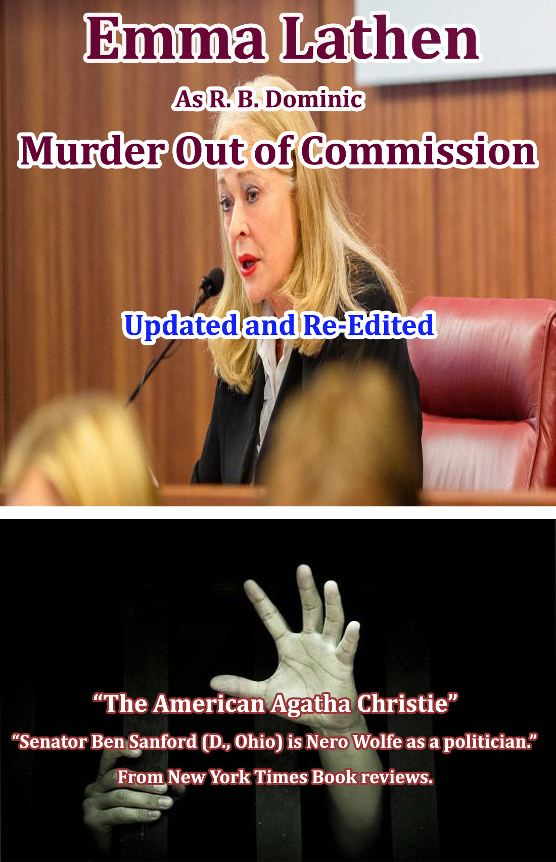 Murder Out of Commission 6th Emma Lathen R B Dominic Ben Safford Political Murder Mystery - ebook