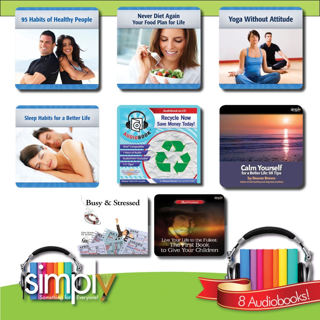 Health; Happiness and Wellness Collection 8 Audiobooks