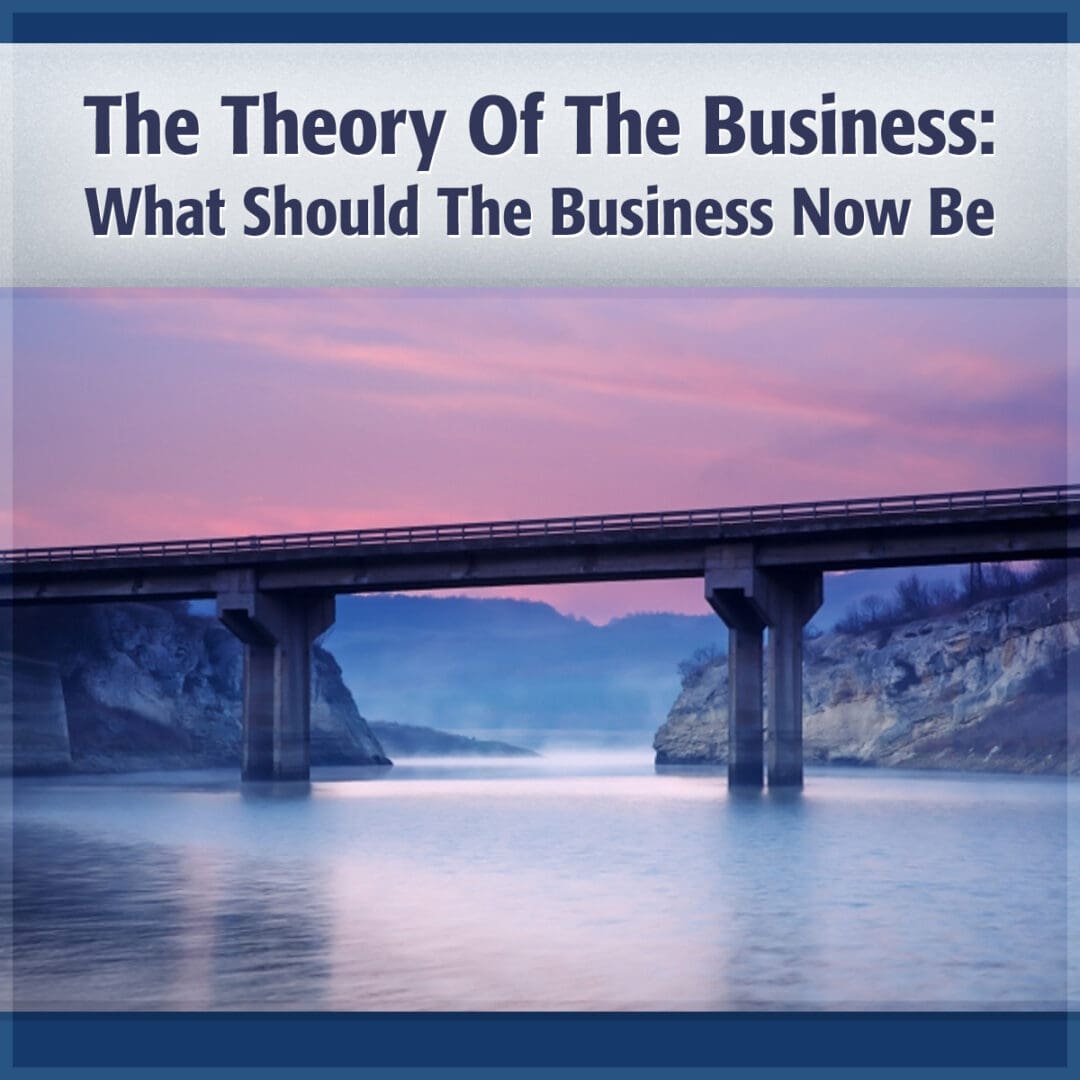 Theory of the Business HBR