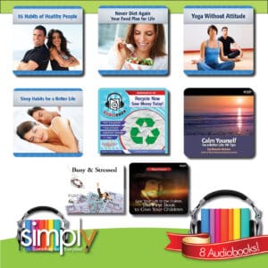 Health Happiness and Wellness Collection  Audiobook Titles x